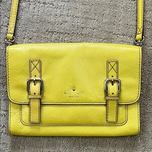 Kate Spade Vibrant Yellow Crossbody Bag